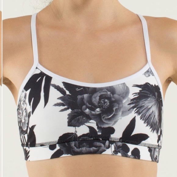 lululemon athletica Tops - Lululemon 6 Floral Flow Y Brisk Bloom Sports Bra